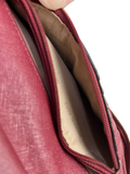Michael Kors Jet Set Travel Leather Zip Around Continental Wallet Maroon