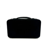 YSL, BEAUTE Black Velvet Pouch With Handle