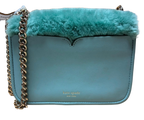 Kate Spade New York Nicola Faux Fur Shearling Twistlock Small Convertible Chain Shoulder Bag