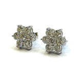 18KWG Brilliant Cut Diamond Earring