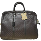 Gucci 208468 001998 Diamante Leather Briefcase