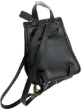 Coach Mini Backpack Black Leather