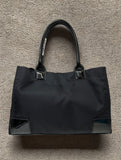 Tory Burch Ella Nylon Mini Tote Bag Black