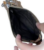 Coach Sutton Signature Python Swingpack Crossbody Bag