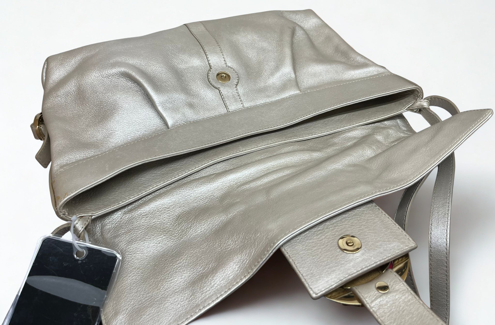 Bvlgari Chandra Flap Shoulder Bag