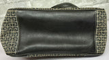 Vintage Givenchy 4G Monogram Canvas And Leather Handbag