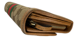 Gucci Wallet Horsebit Clasp With Bamboo Accent