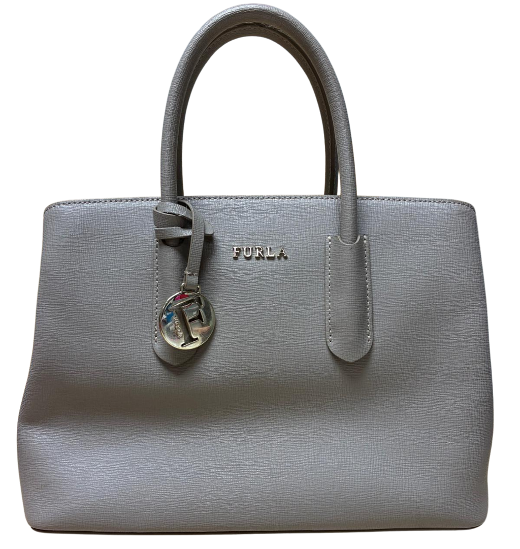 Furla Tessa 2way Handbag Gray