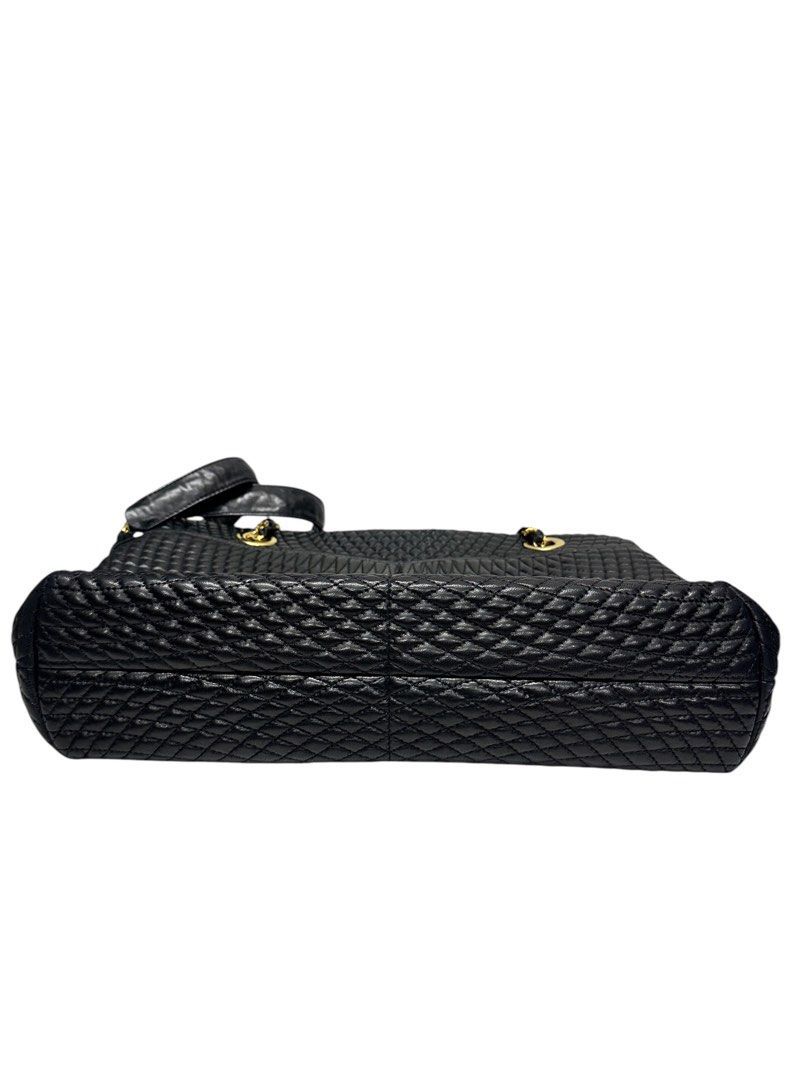 Bally Quilted Shoulder Tote Bag