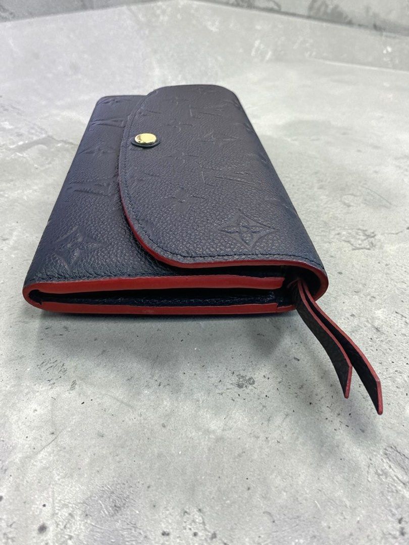 Louis Vuitton Emilie wallet Monogram Empreinte Leather (H9 x L19 cm)