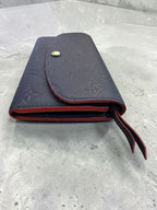 Louis Vuitton Emilie wallet Monogram Empreinte Leather (H9 x L19 cm)