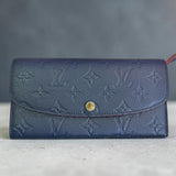 Louis Vuitton Emilie wallet Monogram Empreinte Leather (H9 x L19 cm)