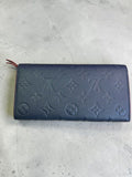 Louis Vuitton Emilie wallet Monogram Empreinte Leather (H9 x L19 cm)