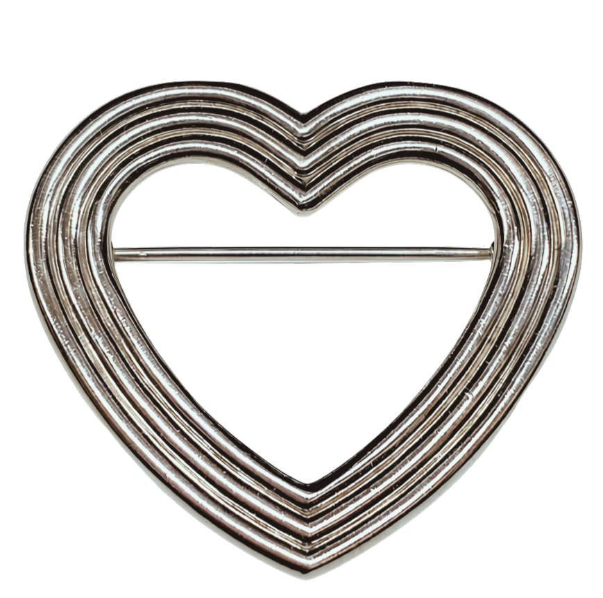 Tiffany And Co X Menard Heart Shaped Brooch SV925 10.0G Main image