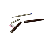 Trussardi Rollerball Pen Wood And Silver