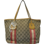 Gucci GG Canvas Web Jolie Tote Bag