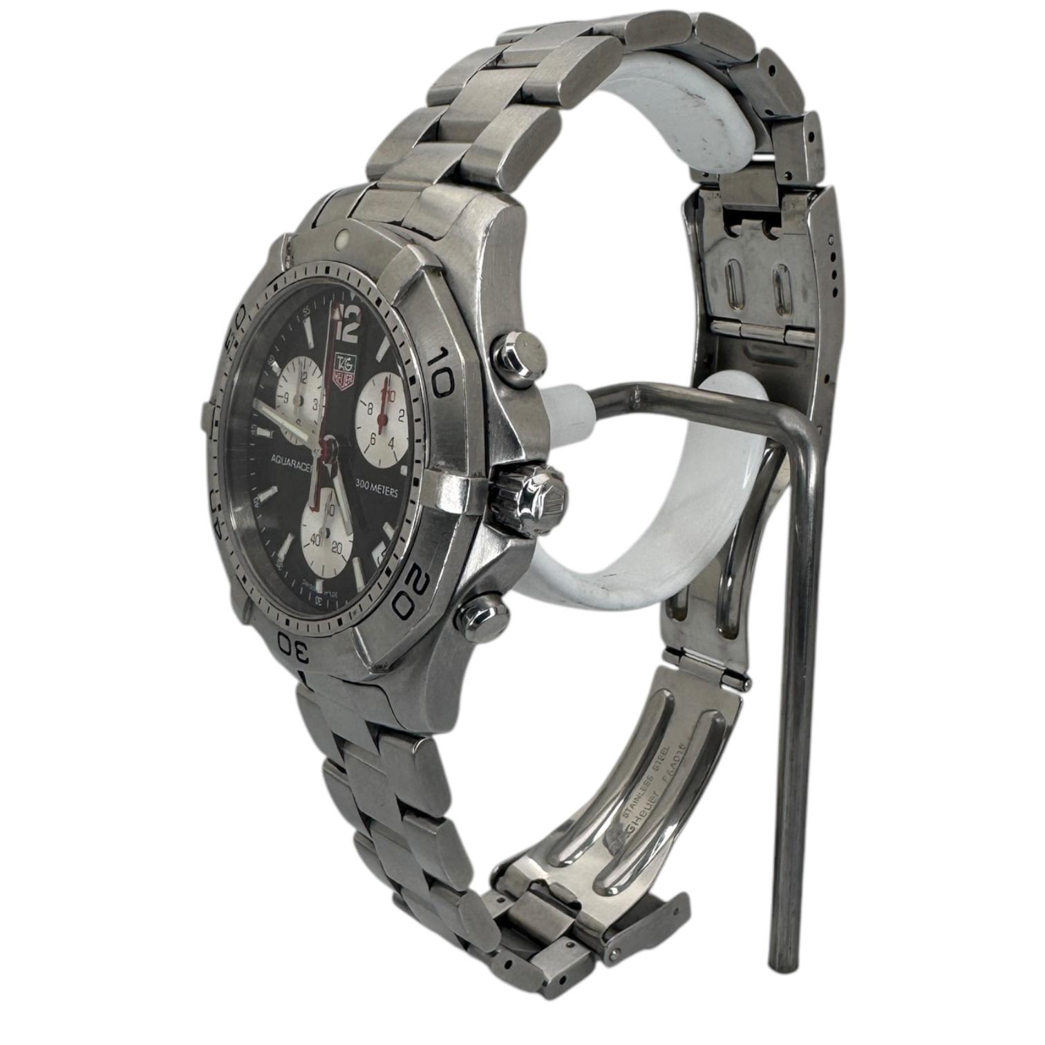 TAG Heuer Aquaracer CAF1110 41mm Stainless Steel Watch Secondary image