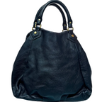 Marc By Marc Jacobs M3PE086 Classic Q Francesca Shoulder Bag Black