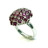 750WG Ruby and Diamond Ring