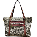Bonia Monogram Tote Bag