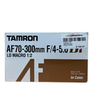Tamron AF 70-300mm F/4-5.6 Di LD Macro 1:2 Lens