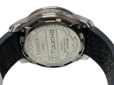 Tissot T Touch II Titanium Watch Black Carbon Fiber Dial Rubber Strap