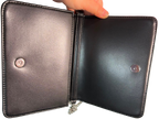 Calvin Klein Quilted Emblem Logo Mini Bag Black