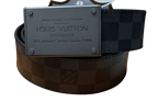 Louis Vuitton Neo Inventeur Belt Damier Graphite Canvas Ruthenium Finished Buckle