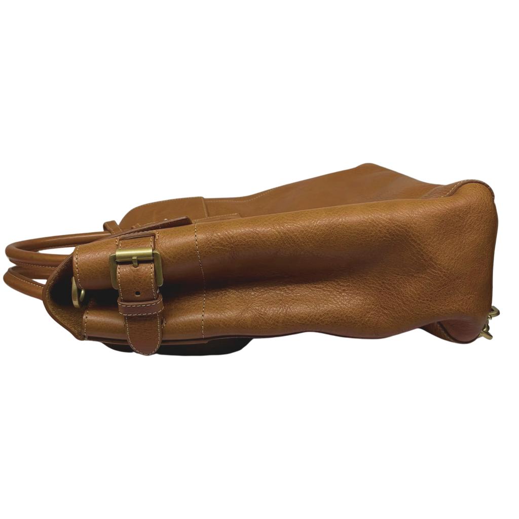 Mulberry Cara Delevingne Convertible Backpack Natural Leather Oak
