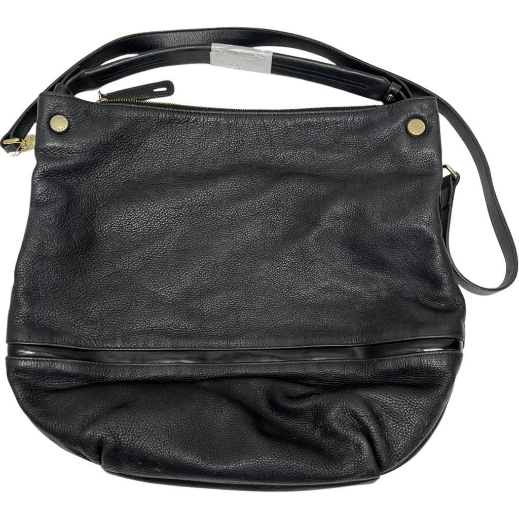 Furla Montmartre Hobo Bag Black Leather