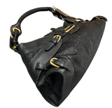 Jimmy Choo Tulita Shoulder Bag Black Leather