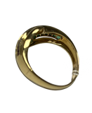 Ring 18KYG Emerald Diamond 2.8GM