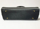 Vintage Valentino Garavani Top Handle Leather Handbag