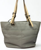 Michael Kors Bedford Top Zip Leather Pocket Tote Bag