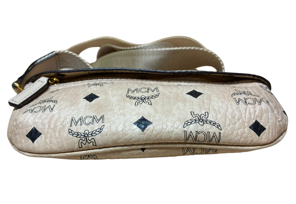 MCM Fursten Belt Bag Beige