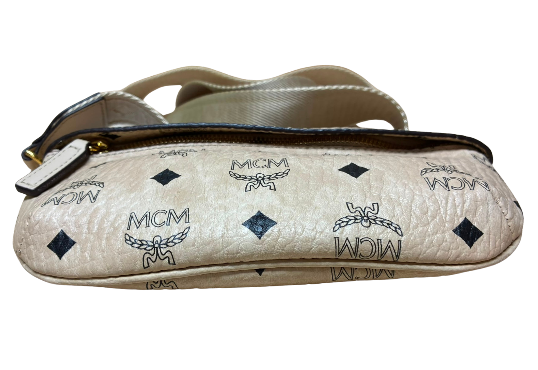 MCM Fursten Belt Bag Beige