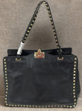 Valentino Garavani Rockstud Leather Handbag