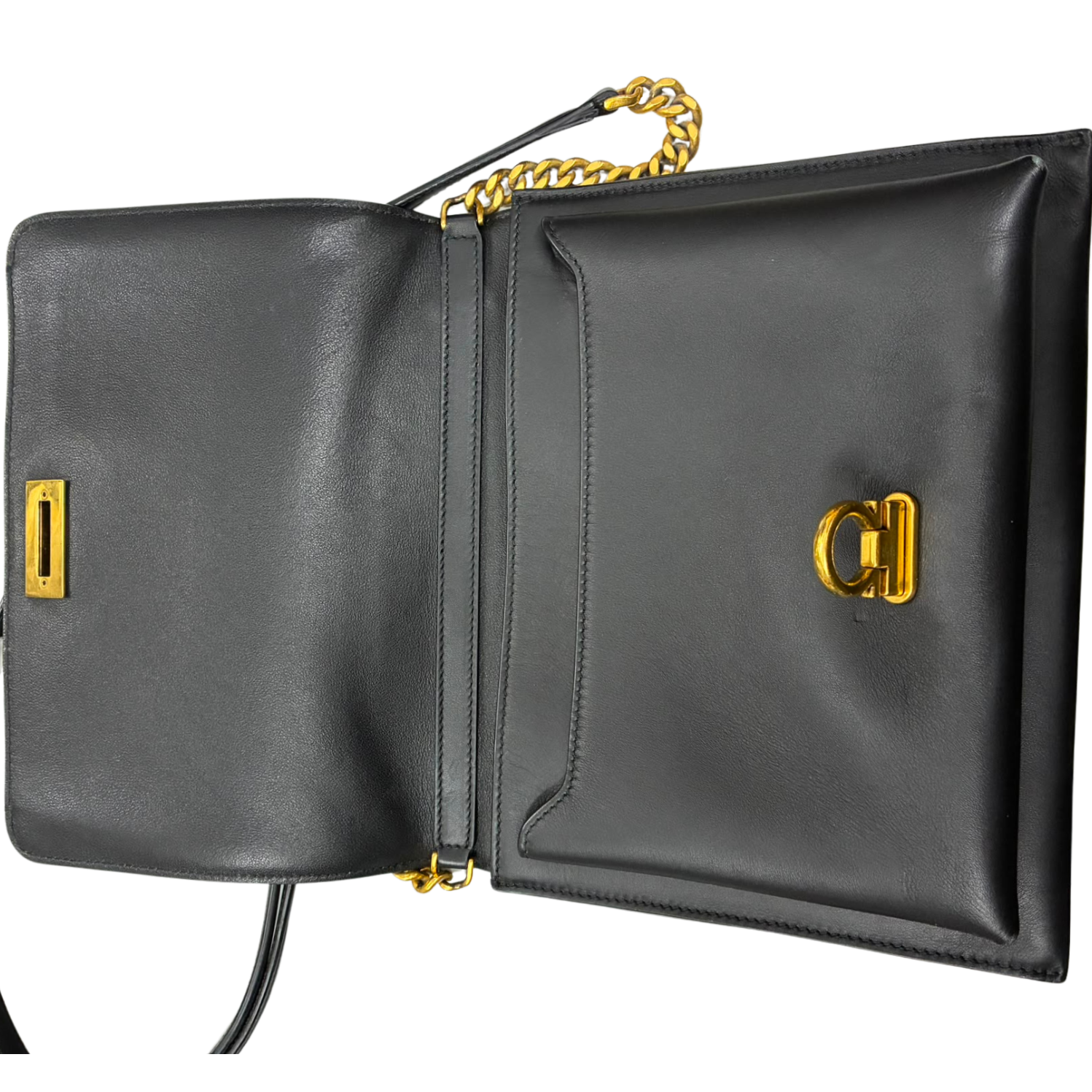 Salvatore Ferragamo Trifolio Shoulder Bag