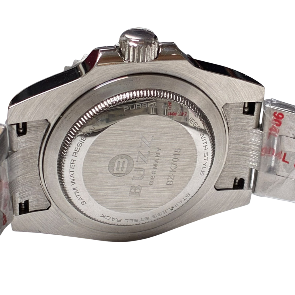 Buzz Germany BZK70152 Hulk Style  Stainless Steel Automatic Dive Watch