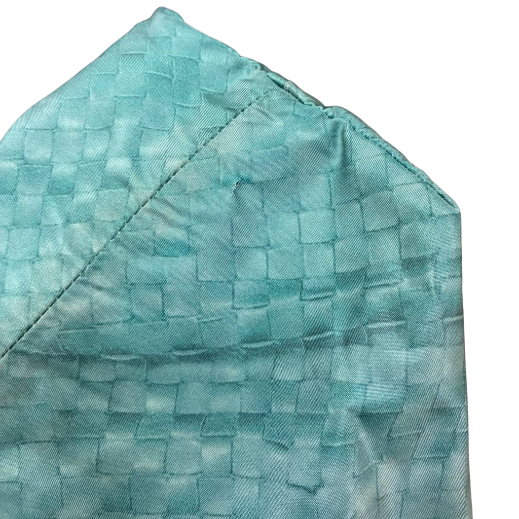 Bottega Veneta B00769319J Intrecciolusion Nylon Tote Bag Green XL