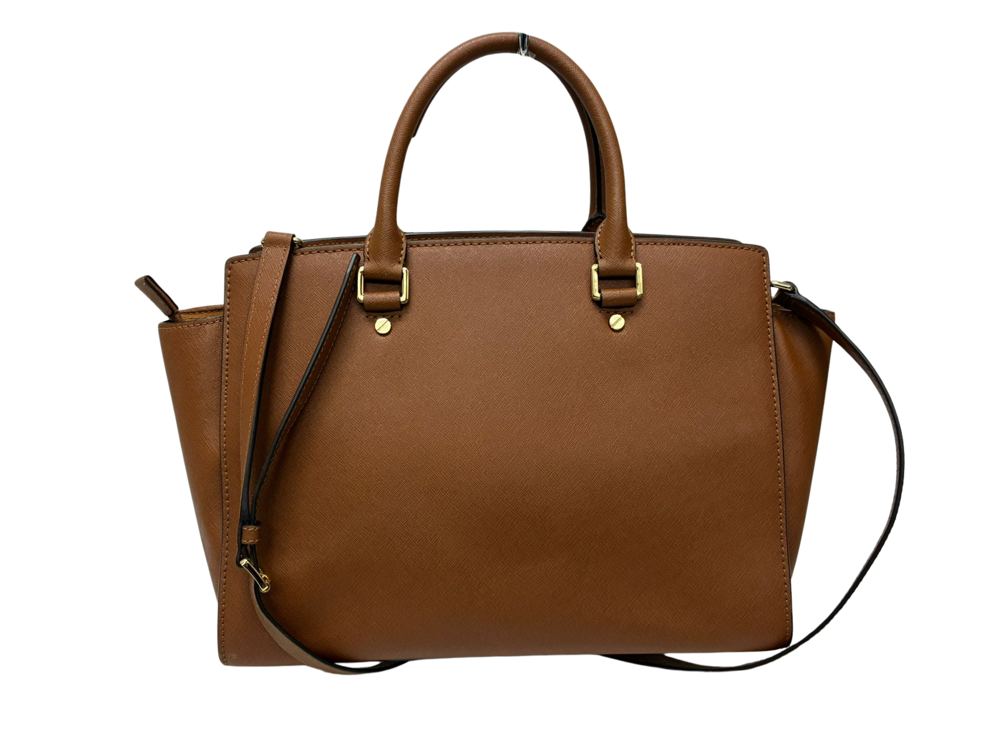Michael Kors Selma Saffiano Leather Satchel Bag