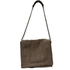 Beracamy Fold Over Hobo Leather Sling Bag