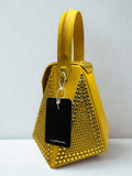 Yellow Swarovski X Weinsanto Bebe Crystallized Bag 5675282