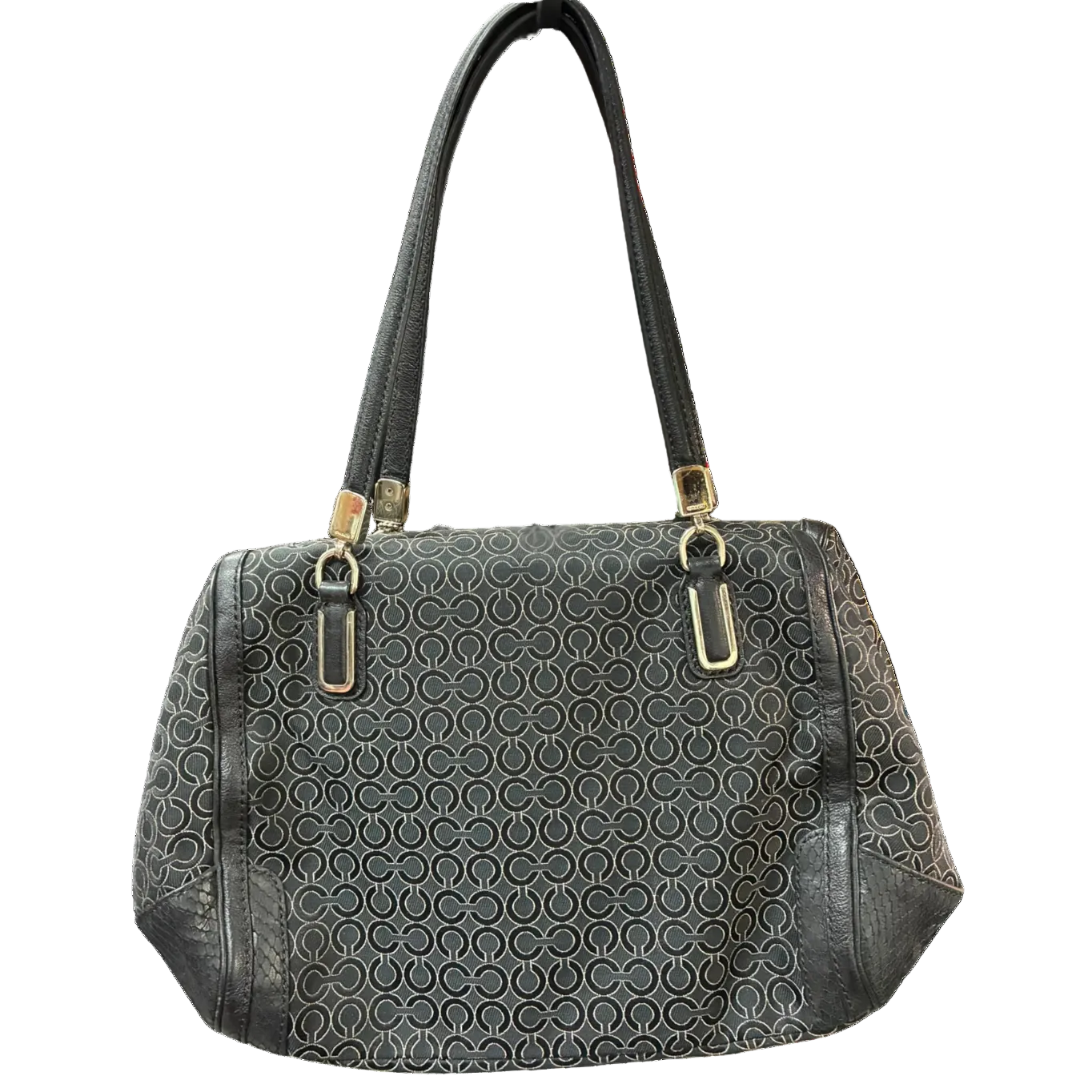 Coach Madison Op Art Pearlescent Madeline East West Satchel Secondary image