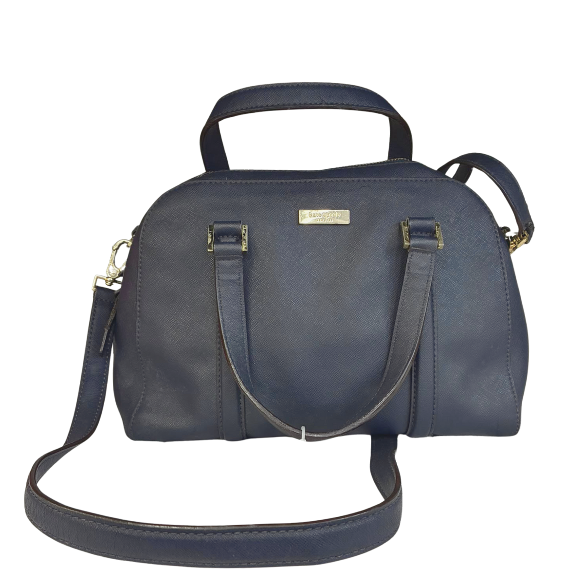 Kate Spade New York Saffiano Leather Dome Satchel Bowler Bag