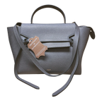 Celine Micro Belt Bag Grey Grained Calfskin Leather