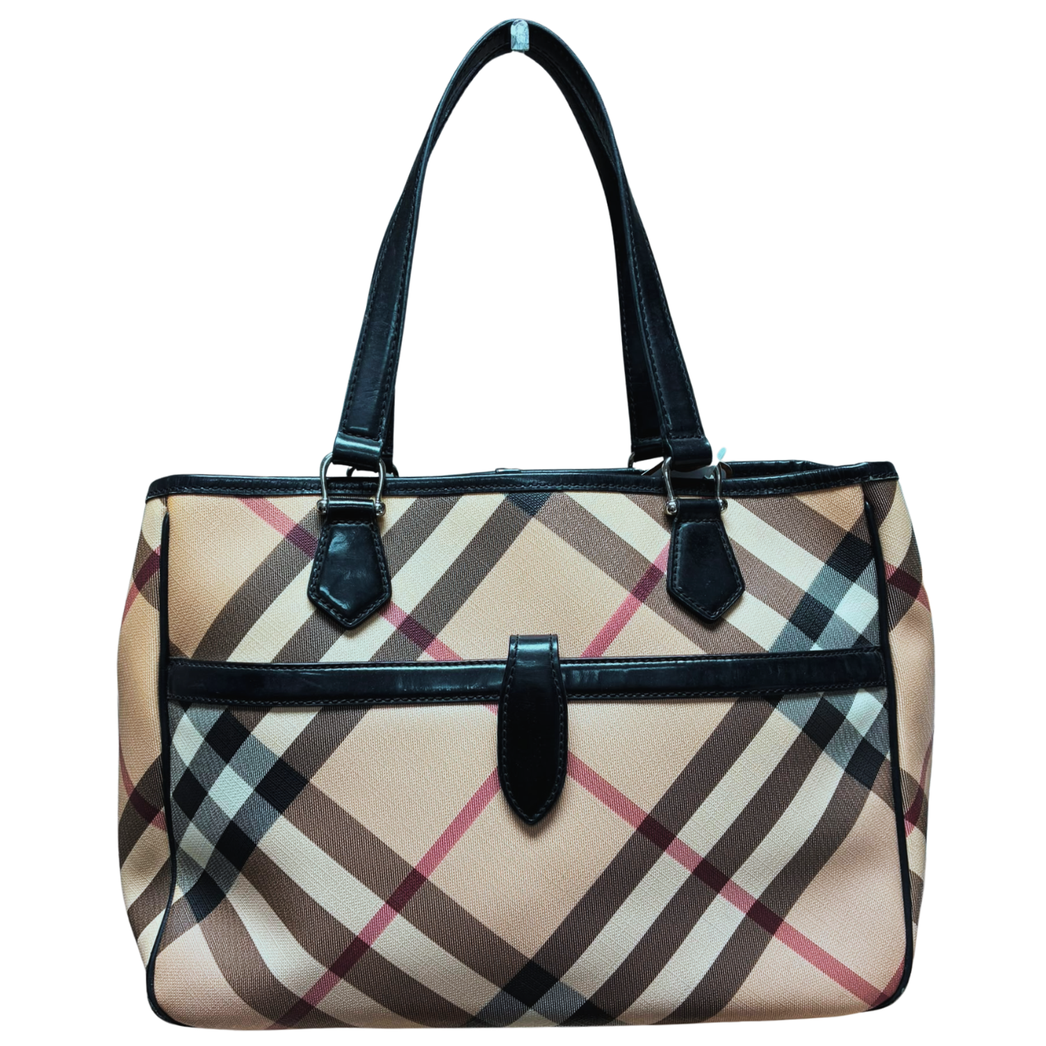 Burberry Nova Check Tote Bag