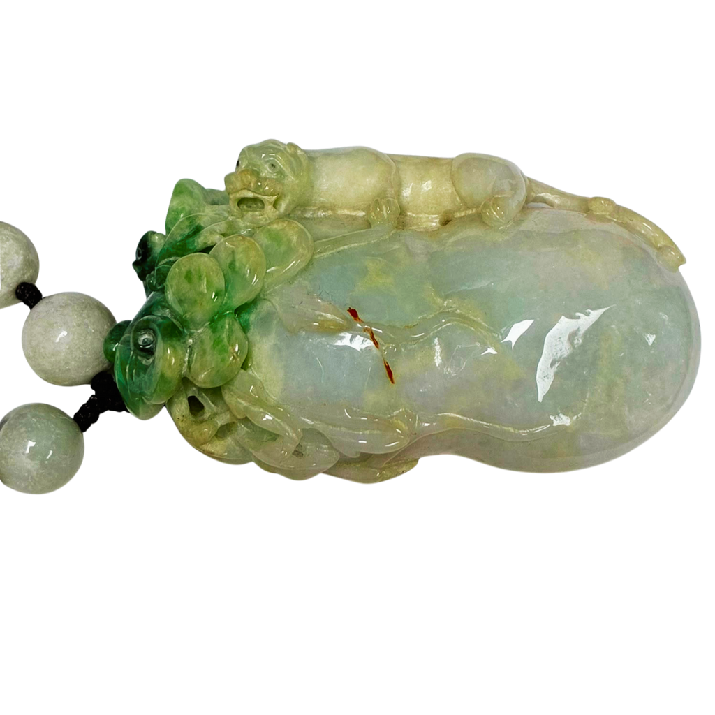 Jade A Like Animal Pendant Necklace