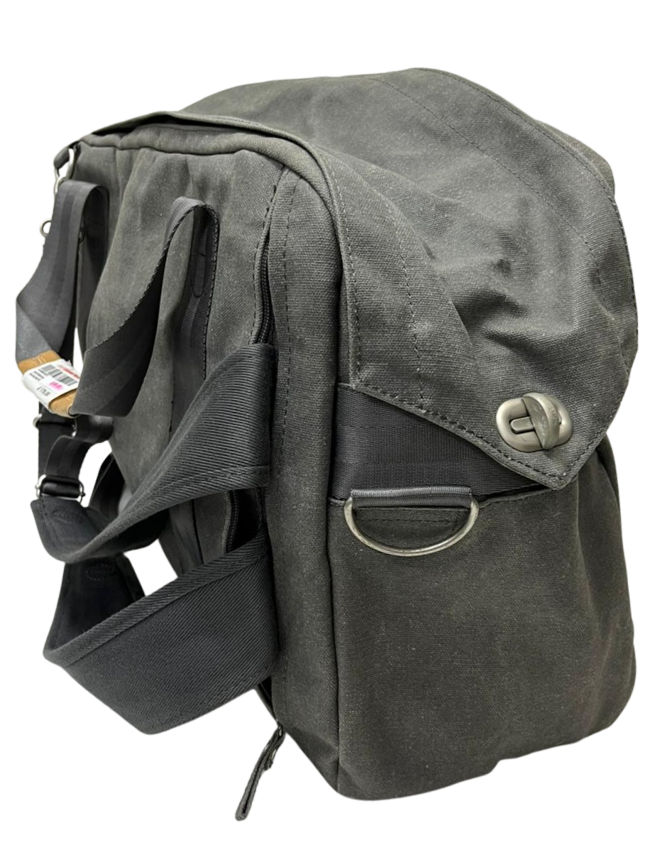 Qwstion Weekender Canvas Tote Washed Grey