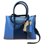 Kate Spade Eva Small Top Zip Satchel Blueberry Cobbler